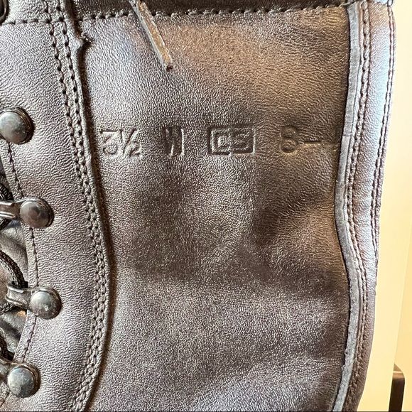 Like New! Black Leather Tactical Combat Military Boot w Vibram Sole - Picture 6 of 8